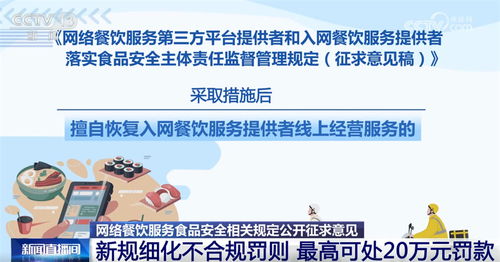网络餐饮服务食品安全管理征求意见稿的亮点及其对生活的影响